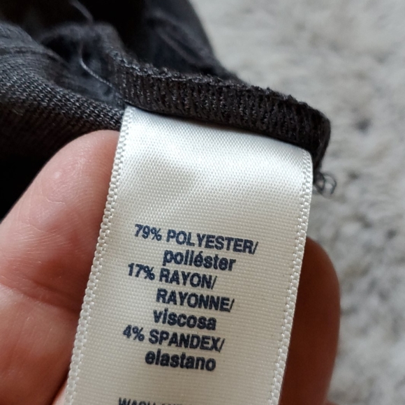 EUC Rafaella classic stretch pants size 8 gray - Picture 4 of 5